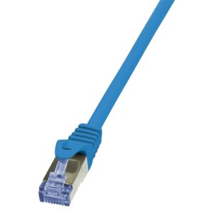 LogiLink PrimeLine Cat.6A S/FTP blue patch cable, 1.5m - Cable