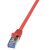 Cablu S/FTP LOGILINK Cat6a, LSZH, cupru, 2 m, rosu, AWG26, dublu ecranat CQ3054S (CQ3054S) (CQ3054S) 107136231
