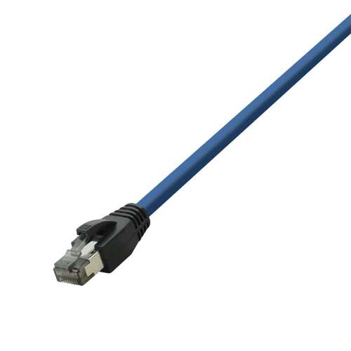 Logilink PrimeLine Cat.8.1 kék patch kábel, 15m, S/FTP - Patch kábel