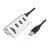 Hub USB 3.0 Logilink cu cititor de carduri SD/TF și 3 porturi