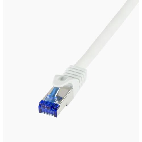 Logilink fehér Cat6A S/FTP Ultraflex patch kábel, 0.5m - UTP kábel