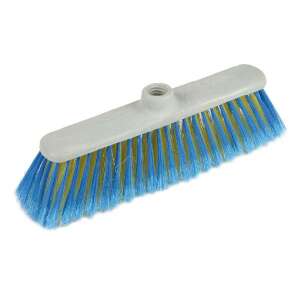 Blauer und gelber Plastikbesenkopf, 27cm, partvisfej GUILIA - Extol