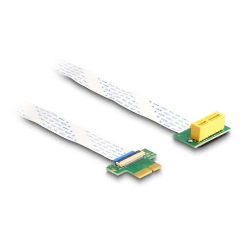 Delock PCI Express x1 Riser kártya 90 fokos szögben, 30 cm-es FPC kábellel