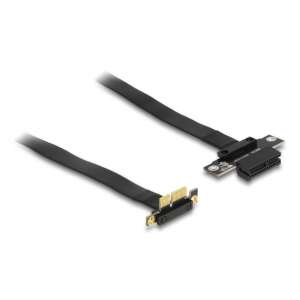 Delock PCI Express x1 Riser Kártya 90 fokos adapterrel és 60 cm-es kábellel - PCI hálózati kártya