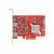 Delock PCI Express x4 USB 3.2 Gen 2 bővítőkártya USB Type-A és Type-C portokkal