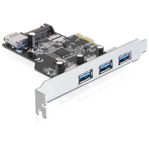 Delock PCI Express-Karte 3 x extern + 1 x intern USB 3.0 91249473 PCI Netzwerkkarten