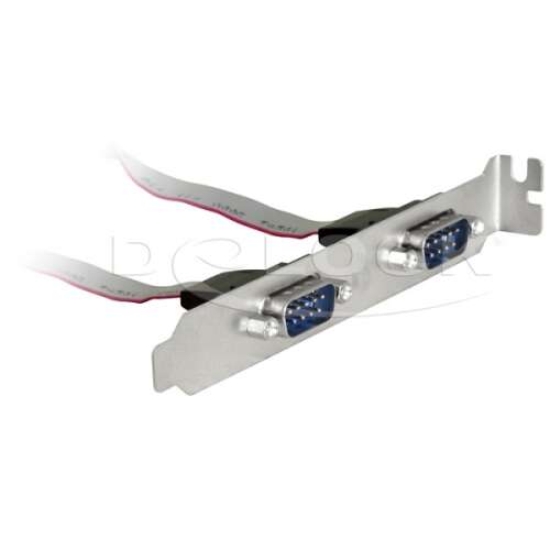 DELOCK SOCLU HERING 2X DB-9 (COM) 40CM PIN 1:1