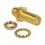 Aranyozott Delock SMA jack - SMA jack RF adapter