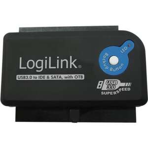 LogiLink USB 3.0 adaptér pre IDE & SATA s funkciou OTB - Káble a príslušenstvo