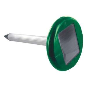 Weitech Solar Mole Repeller, ultrasonic pest control device, 350 sq m coverage, green, solar powered - Rodent repellent