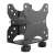 Logilink Mini PC mount, black, angled view
