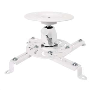 LogiLink Projektorhalterung, weiß, 135 mm Armlänge, Deckenmontage - Ständer für Projektoren