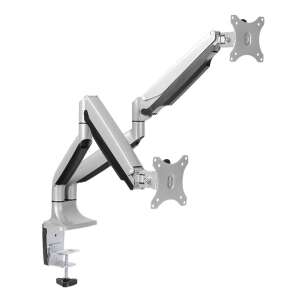 LogiLink dual monitor desk mount with gas spring for 13-32 inch monitors - Logilink