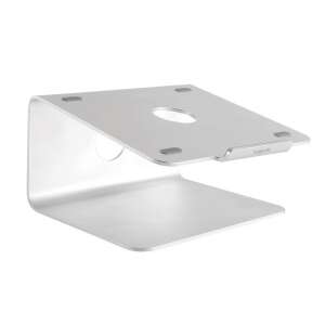Logilink Notebook Stand, 360 Degree Rotatable, Aluminum, Angled View - Laptop Stand