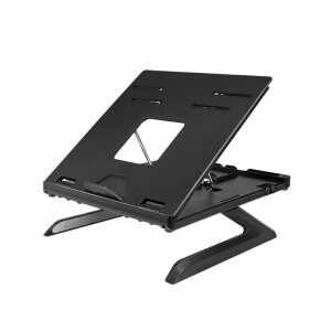 Logilink notebook stand with phone holders, black, 10-16 inch - Laptop Stand