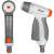 Bradas water pistol with adjustable spray nozzle, WHITE LINE EN51M