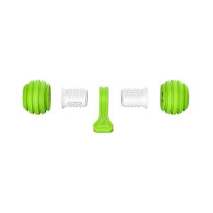 Media-Tech MT7100 Dog Bone Toy Replacement Parts, Green and White - Dog Toy