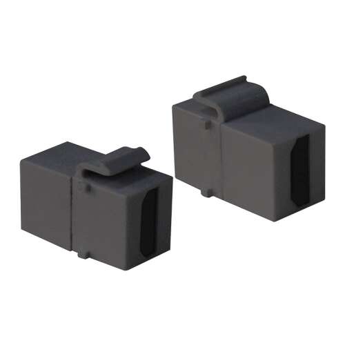 Logilink HDMI keystone csatlakozó, A/F, fekete, 2 db-os csomag - Keystone modul