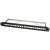 LogiLink Patch panel 19" 1U 24x slot keystone ekranowany Czarny (NK4042) 91296880