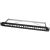 LogiLink Patch panel 19" 1U 24x slot keystone ekranowany Czarny (NK4042) 91296880