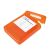 LogiLink 3.5 hüvelykes HDD védőtok, narancssárga színű