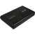 LogiLink Super Speed USB 3.0 Aluminum HDD Enclosure for 3.5" SATA HDD, black, side view