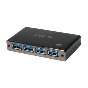 Logilink USB 3.0 4-Port Hub, Aluminum - Logilink USB Hub