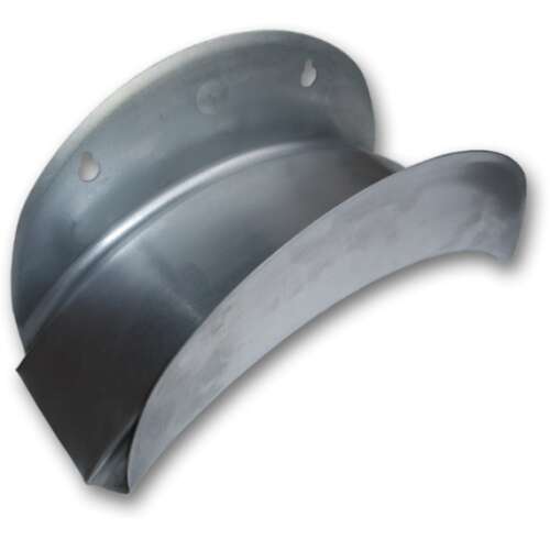 Bradas WF114 Schlauchhalter, grauer Metallschlauchhalter für die Wandmontage