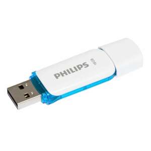 Philips Pendrive USB 2.0 16GB Snow Edition fehér-kék