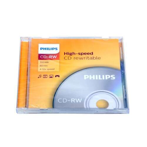 Philips CD-RW80 12x prepisovateľný