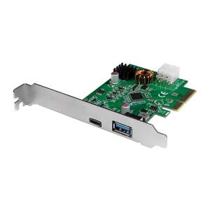 Logilink PCI Express kártya USB 3.2 Gen 2x1, USB-C PD 3.0 és USB 3.0 portokkal - PCI hálózati kártya