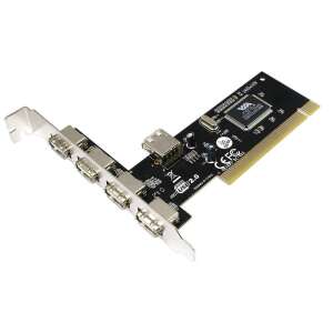 Karta adaptera Logilink PCI do USB 2.0 z 4+1 portami - Logilink
