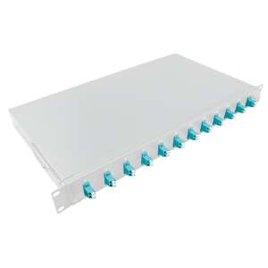 Logilink Optikai kábel elosztó 19" (ODF) LC-DX 12 P 91295204