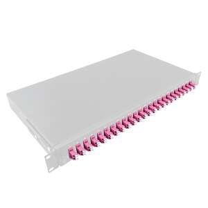 Logilink Optikai kábel elosztó, 19" (ODF) LC-DX 24 P, szürke 91295346
