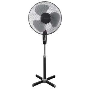 Esperanza Hurricane room fan, black-grey 59974845