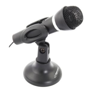 Esperanza Sing black desktop microphone - Esperanza Microphone