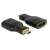 Delock - adapter HDMI Micro-D(M)->HDMI(F) High Speed HDMI with Ethernet 4k - 65664 72455620}
