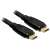 Delock High Speed HDMI with Ethernet flat cable, 3m, black