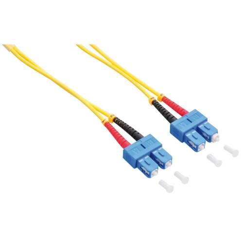 Logilink Fiber duplex patch kábel, OS2, 9/125 , LC-SC, sárga, 10 m 91295725 - Logilink