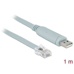 Delock USB 2.0 to RS-232 Serial Adapter Cable, 1 meter, gray - Delock USB Adapter