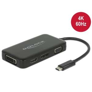 Delock USB Type-C pretvarač za VGA, HDMI, DVI ili DisplayPort zaslon 75379129 - Delock USB adapter