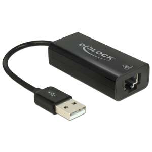 Delock Adapter USB 2.0 &gt; LAN 10/100 Mb/s 91248230 