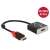 DELOCK DisplayPort to HDMI adapter, 4K 60Hz active, black