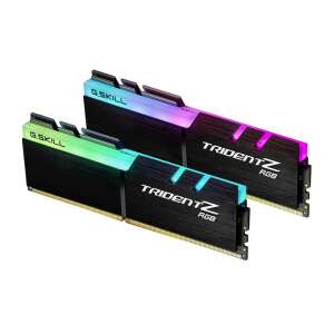 G.Skill Trident Z RGB 3200MHz 16GB DDR4 RAM, 2x8GB kit, black heatsink with RGB lighting - G. Skill Memory (RAM)