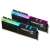 G.Skill Trident Z RGB 3200MHz 16GB DDR4 RAM, комплект 2x8GB, черен радиатор с RGB осветление