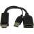 Gembird A-HDMIM-DPF-01 HDMI DisplayPort átalakító kábel, 0,1m, fekete