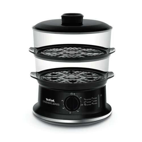 Tefal VC140131 Ételpároló, 980W, 6 liter, fekete 166104817 - Pároló