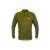 Delphin Tundra Manor XXL thermo aláöltözet felső, zöld színű, sárga varrással, hosszú ujjú, fél cipzáras, elülső nézet