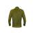 Delphin Tundra Manor XXL thermo aláöltözet felső, zöld színű, sárga varrással, hosszú ujjú, fél cipzáras, hátulnézet