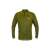 Delphin Tundra Manor XXL thermo aláöltözet felső, zöld színű, sárga varrással, hosszú ujjú, fél cipzáras, elülső nézet